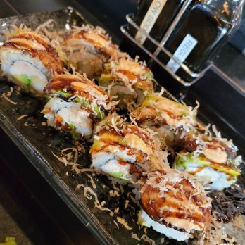 Yummy Sushi - Balck Dragon broiled rolls. Recommended by one of the guys who made our first order. Great choice. My wife and I loved it. Delicious. - Sushi Bars Near Me - Coronado, California Yummy Sushi - Balck Dragon broiled rolls. Recommended by one of the guys who made our first order. Great choice. My wife and I loved it. Delicious. - Sushi Bars Near Me - Coronado, California