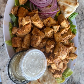 Your Greek Cousin - Greek Salad with chicken - Greek Near Me - West Palm Beach, Florida Your Greek Cousin - Greek Salad with chicken - Greek Near Me - West Palm Beach, Florida