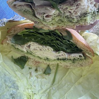 Rail Side Cafe - Pesto chicken panini - Coffee & Tea Near Me - San Dimas, California Rail Side Cafe - Pesto chicken panini - Coffee & Tea Near Me - San Dimas, California