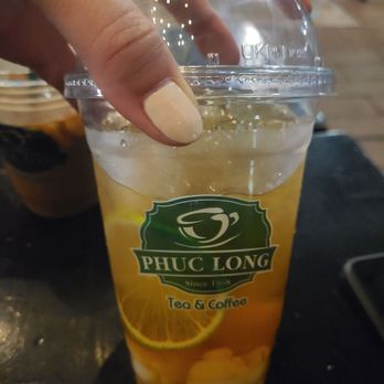 Phuc Long - Lychee Tea - Coffee & Tea Near Me - Garden Grove, California