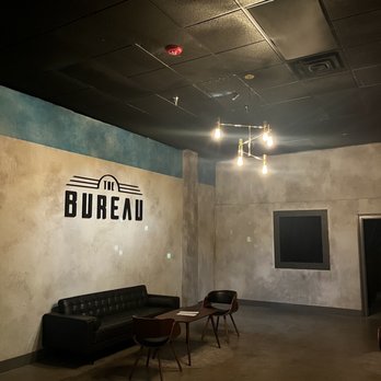 The Bureau Escape Rooms - Waiting room inside - Escape Games Near Me - Orlando, Florida