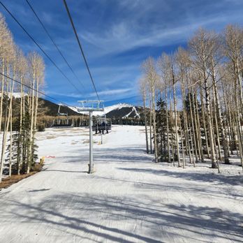 Arizona Snowbowl - Taking the lift - Ski Resorts Near Me - Flagstaff, Arizona