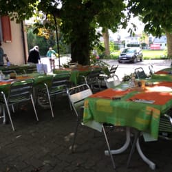Restaurant Pinte - Idyllische Gartenwirtschaft.