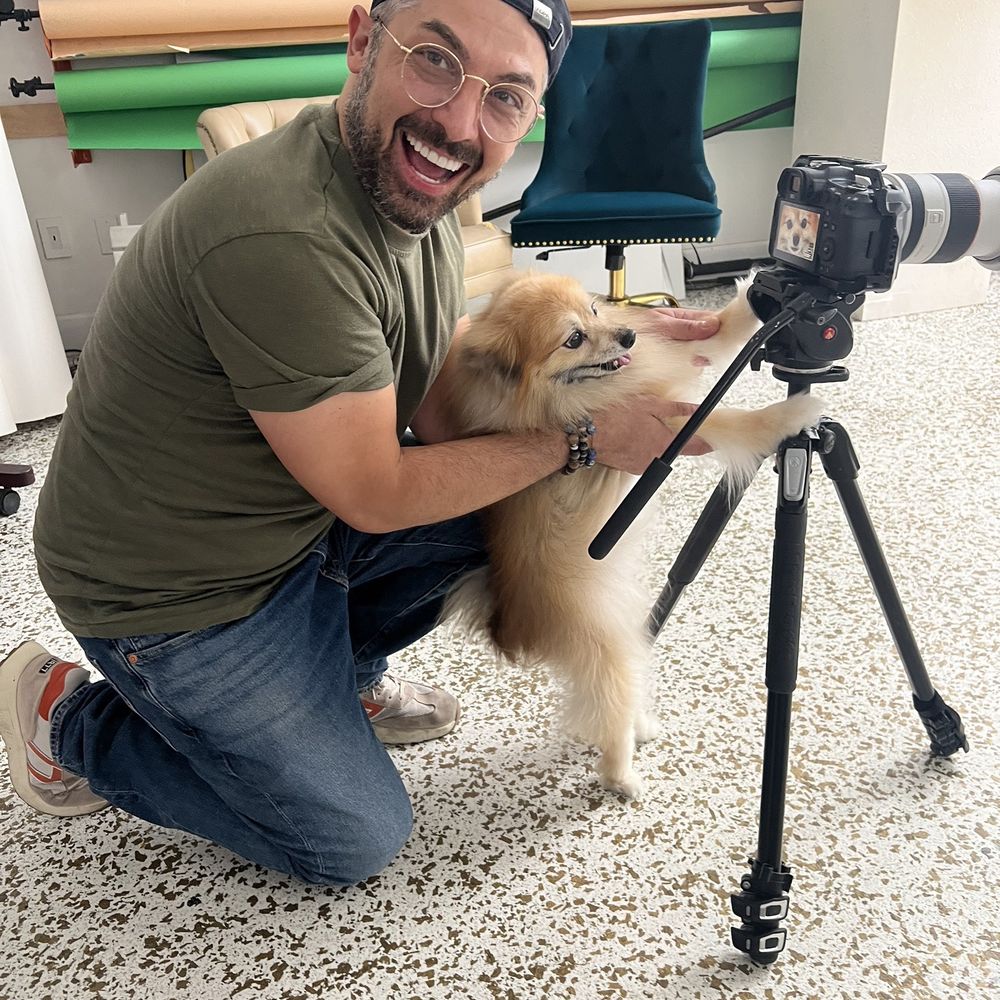 Hollywood Photo Studios - Tolga and Pooka taking some portraits! - Session Photography Near Me - Phoenix, Arizona
