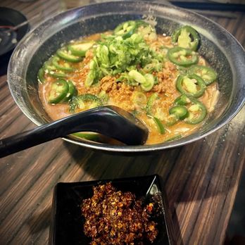 Tamashii Ramen - SPICY PORK CHO KARA - Ramen Near Me - Oklahoma City, Oklahoma