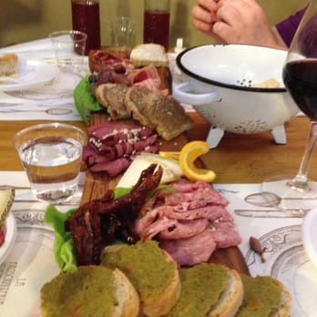 La Prosciutteria - 40 euros for this...fed all four of us with no problem! What a reasonable dinner! - Tuscan Near Me - Florence, FI La Prosciutteria - 40 euros for this...fed all four of us with no problem! What a reasonable dinner! - Tuscan Near Me - Florence, FI