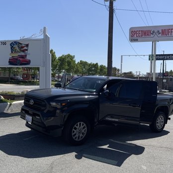 AcutintPro - Great work and it helps keep truck cool - Car Window Tinting Near Me - Upland, California