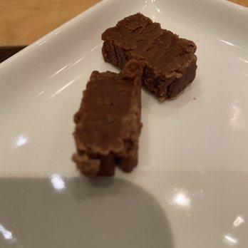 The Aerie - Complimentary fudge - New American Near Me - Snowbird, Utah The Aerie - Complimentary fudge - New American Near Me - Snowbird, Utah