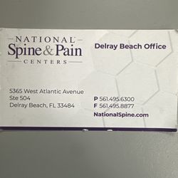 National Spine & Pain Centers - Delray Beach - National spine and pain centers