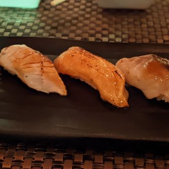 O-Ku - Yellow tail, salmon belly, miso yaki (cod) - Japanese Near Me - Atlanta, Georgia