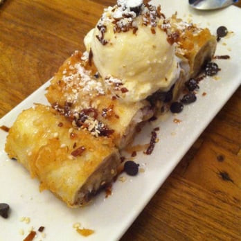 B Star - I dont like the thick batter wrapping the banana, but the ice cream is good - Burmese Near Me - San Francisco, California