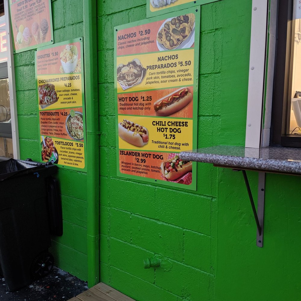 More stuff on their menu on the outside walls. More stuff on their menu on the outside walls.