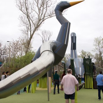 Gathering Place - The cranes are very cool. - Parks Near Me - Tulsa, Oklahoma