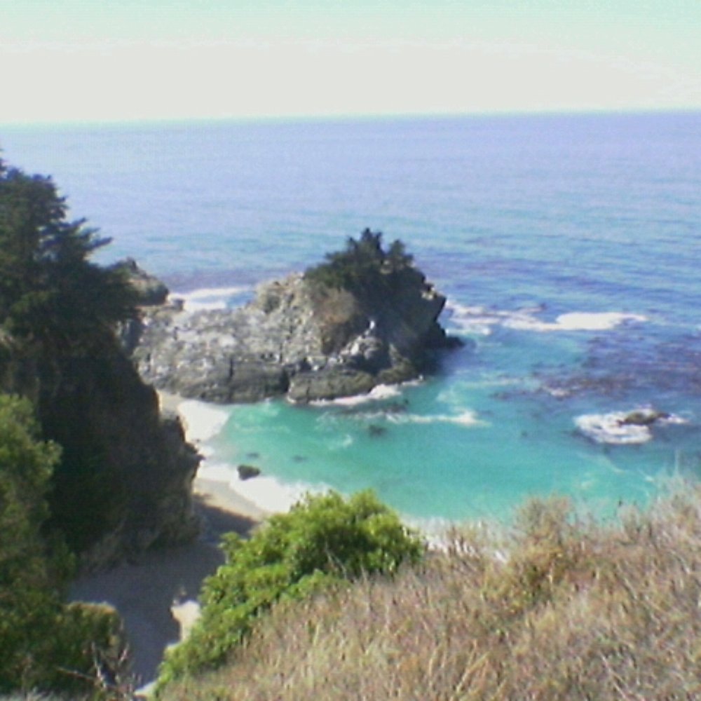 Julia Pfeiffer Burns State Park - 1st Glimpse of Beach After Tunnel - Parks Near Me - Big Sur, California