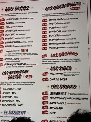 Menu photo 1 Chilangos Tacos Garland, TX Menu photo 1 Chilangos Tacos Garland, TX