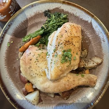 The Watershed Cafe - Herb roasted chicken - Comfort Food Near Me - Osceola, Wisconsin