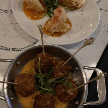 Fleming’s Prime Steakhouse & Wine Bar - Crab cake bites & shrimp tempura - Steakhouses Near Me - Tulsa, Oklahoma