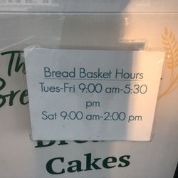 The Bread Basket - Time Open