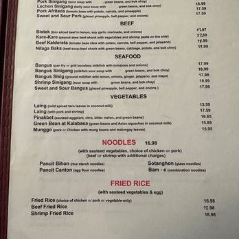 Tambayan Filipino Eatery - Menu 6/15/24 - Filipino Near Me - Larkfield-wikiup, California Tambayan Filipino Eatery - Menu 6/15/24 - Filipino Near Me - Larkfield-wikiup, California