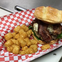 The Vug - The Motherload our double patty burger with all the fixings