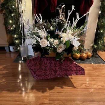 Kara Z Floral Design - Gift for my friends engagement with bottle of champagne! - Florists Near Me Kara Z Floral Design - Gift for my friends engagement with bottle of champagne! - Florists Near Me