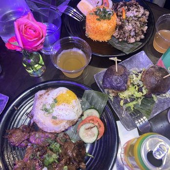 Kalye - Pork Sisig, Beef Tapa & Sunny Egg, Ube Longganisa Sliders (2pcs) - Filipino Near Me - New York, New York Kalye - Pork Sisig, Beef Tapa & Sunny Egg, Ube Longganisa Sliders (2pcs) - Filipino Near Me - New York, New York