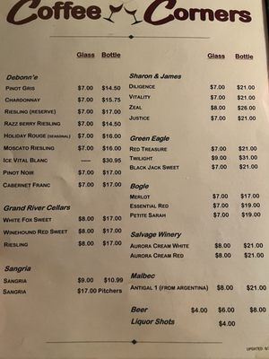 Menu photo 4 Coffee Corners Burton, OH Menu photo 4 Coffee Corners Burton, OH
