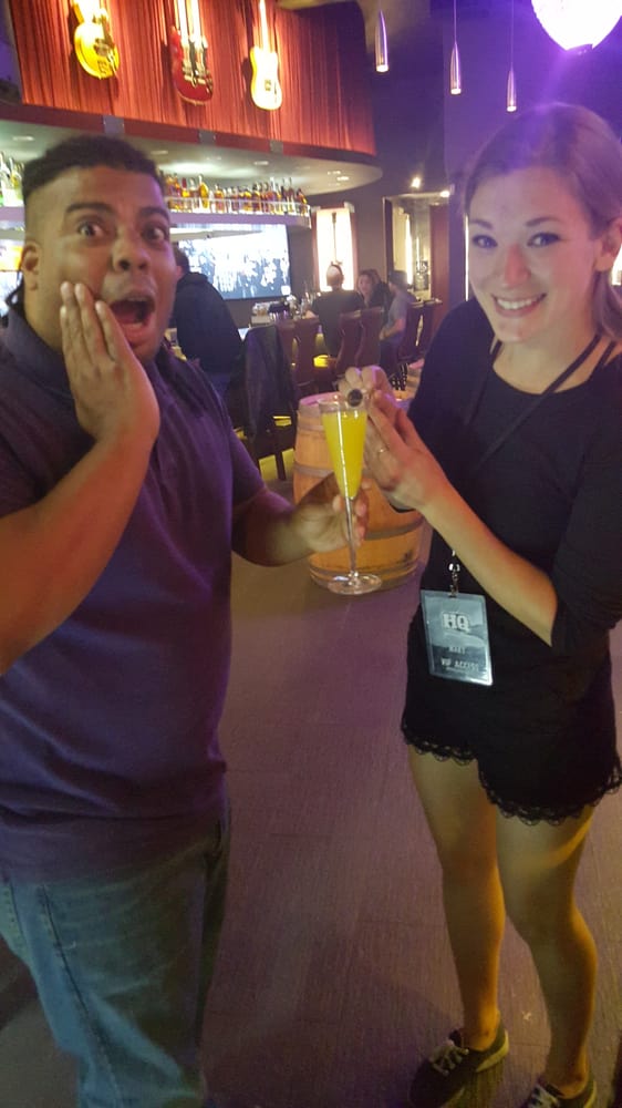 Mimosa with a blackberry on top! Yelp