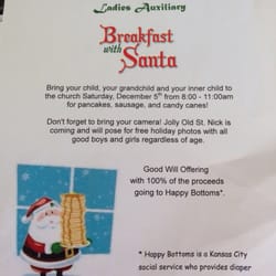 St. Margaret of Scotland Catholic Church - Wonderful 2015 Breakfast with Santa Pancake breakfast