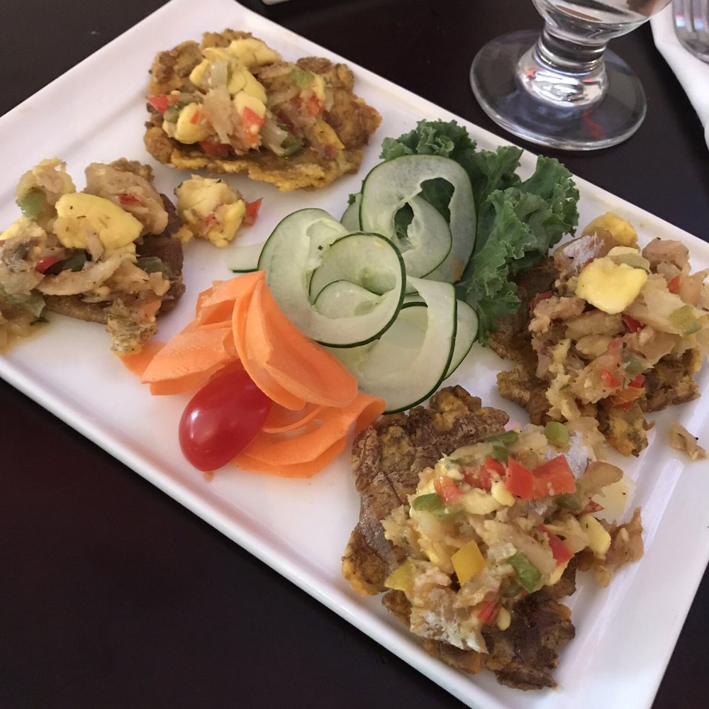 Code Red Restaurant & Lounge - Akee and tostones, oily and soggy. Had better - Caribbean Near Me - Bronx, New York Code Red Restaurant & Lounge - Akee and tostones, oily and soggy. Had better - Caribbean Near Me - Bronx, New York