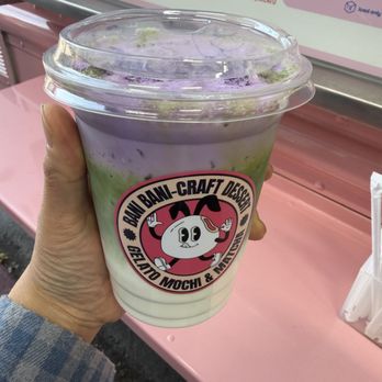 Bani Bani - Match latte with ube cream - Gelato Near Me - Los Angeles, California