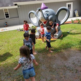 The Clever Caterpillar - Summer time fun in one of many sprinklers! - Child Care & Day Care Near Me - Mobile, Alabama The Clever Caterpillar - Summer time fun in one of many sprinklers! - Child Care & Day Care Near Me - Mobile, Alabama