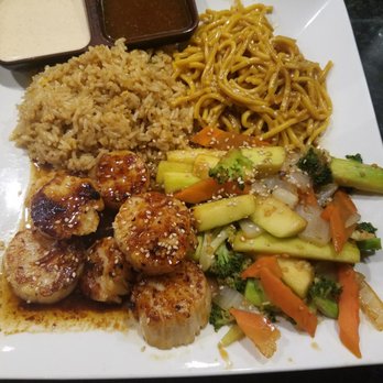 Osaka - Scallop Hibachi dinner. - Japanese Near Me - Grand Rapids, Michigan Osaka - Scallop Hibachi dinner. - Japanese Near Me - Grand Rapids, Michigan