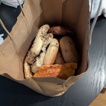 Brooklyn Bagel Bakery - Just used the "too good to go" what a bargain 3.99.  got the end of day bagels. - Bagels Near Me - Los Angeles, California