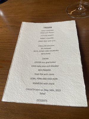 Menu photo 4 Txispa Atxondo, BI
