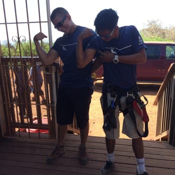 Skyline Hawaii - Amazing zipline instructors, Matt & Aka, aka Blue steel & hot chocolate - Tours Near Me - Kula, Hawaii Skyline Hawaii - Amazing zipline instructors, Matt & Aka, aka Blue steel & hot chocolate - Tours Near Me - Kula, Hawaii