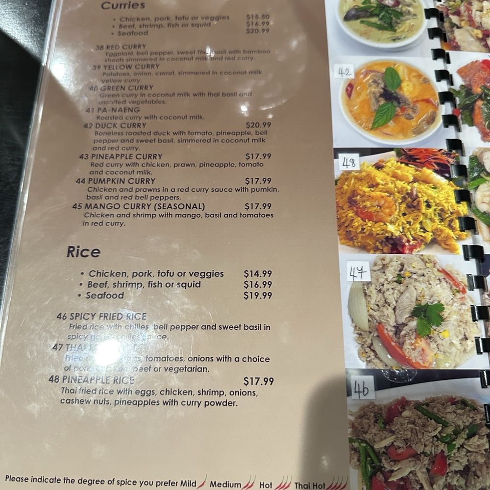 Chandara Thai - Curries & rice menu - Thai Near Me - Grass Valley, California Chandara Thai - Curries & rice menu - Thai Near Me - Grass Valley, California