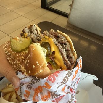 Burger King - Double Hamburger - Burgers Near Me - Jerome, Idaho