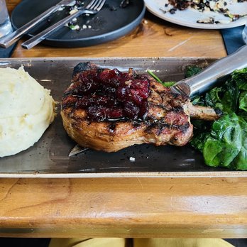 GRANVILLE - Thick cut pork chop - New American Near Me - Pasadena, California