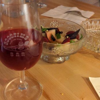 Goodtime Bar - Seasonal peaches in the back - Wine Bars Near Me - San Jose, California