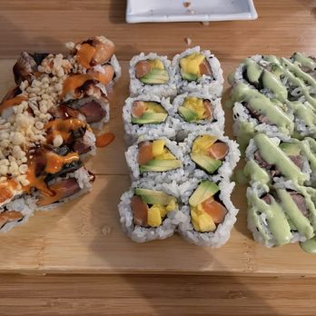 Komé - Alone together, sunshine roll, longhorn roll - Japanese Near Me - Austin, Texas Komé - Alone together, sunshine roll, longhorn roll - Japanese Near Me - Austin, Texas