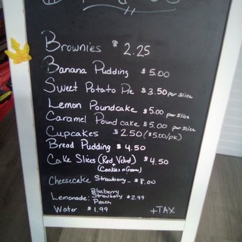 Gimme the Sweets - Menu board - Bakeries Near Me - Virginia Beach, Virginia Gimme the Sweets - Menu board - Bakeries Near Me - Virginia Beach, Virginia