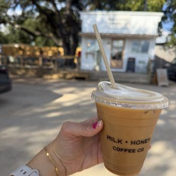 Milk and Honey Coffee - Lavender latte - Coffee & Tea Near Me - Austin, Texas Milk and Honey Coffee - Lavender latte - Coffee & Tea Near Me - Austin, Texas