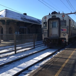 Convent Station - Waiting room on both sides of tracks.