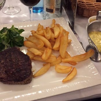 Brasserie Balzar - Chateaubriand with Sauce Bernaise (around €38.-) - Brasseries Near Me - Paris, 75