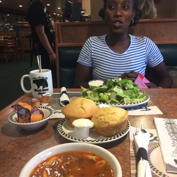 Black Bear Diner Barstow - Soup and Salad with sweet corn bread muffins - Breakfast & Brunch Near Me - Barstow, California Black Bear Diner Barstow - Soup and Salad with sweet corn bread muffins - Breakfast & Brunch Near Me - Barstow, California
