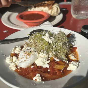 The Wild Table - Shakshuka with sprouts - Cafes Near Me - Red Lodge, Montana The Wild Table - Shakshuka with sprouts - Cafes Near Me - Red Lodge, Montana