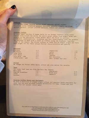Menu photo 4 Caravan Kings Cross London, XGL