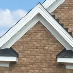 Restoration Exteriors - A Trim Job completed in Virginia Beach Look at the detail!!