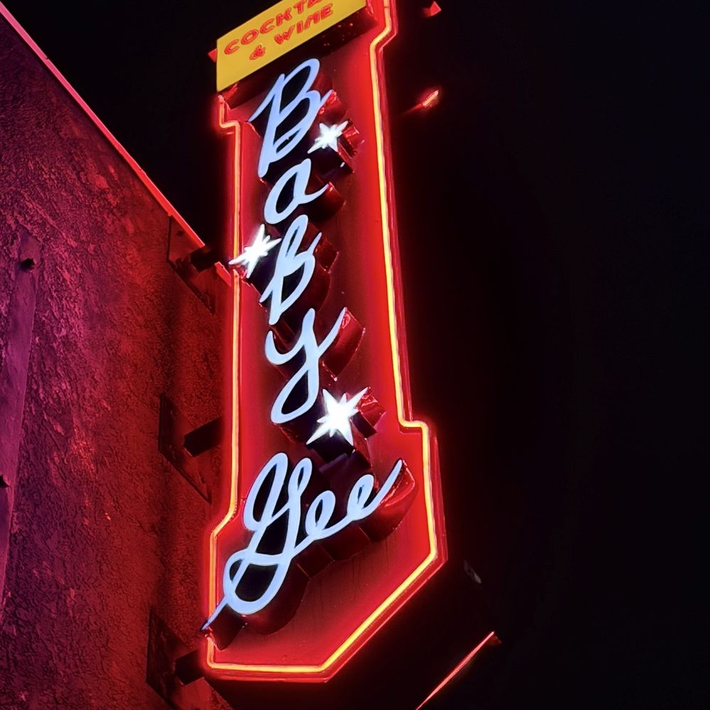 Baby Gee - Outside sign - Cocktail Bars Near Me - Long Beach, California Baby Gee - Outside sign - Cocktail Bars Near Me - Long Beach, California